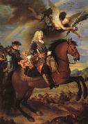 Jean Ranc Equestrian Portrait of Philip V oil painting on canvas